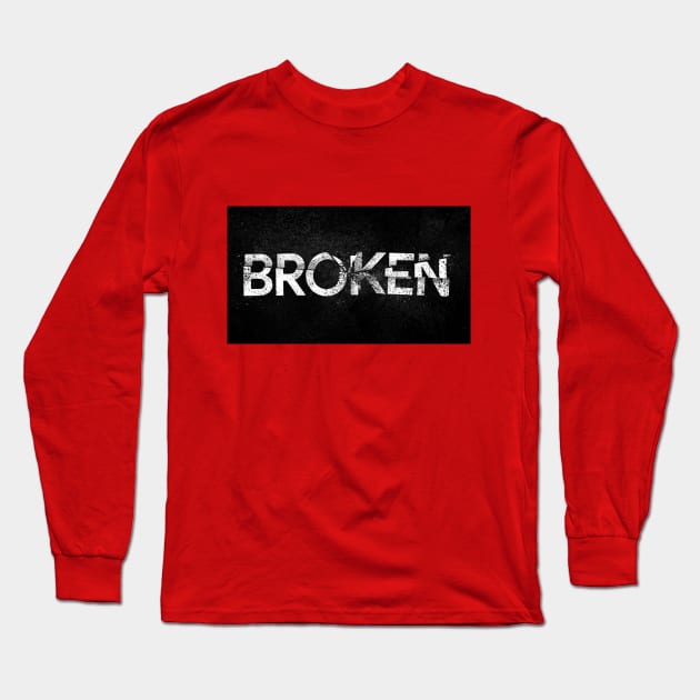 Broken Long Sleeve T-Shirt by Little Painters